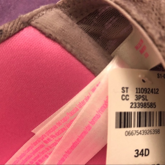 PINK Victoria’s Secret lace bra 34D - Picture 5 of 6